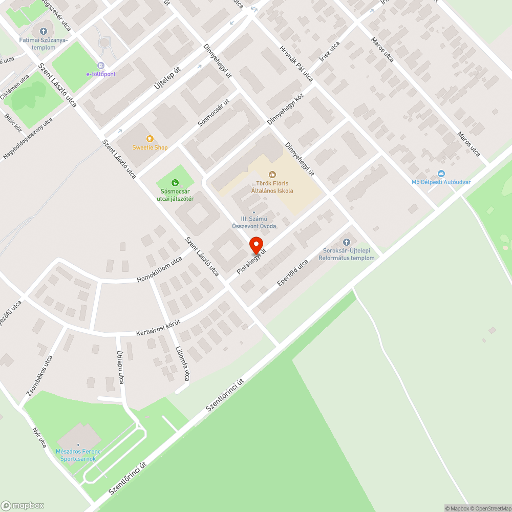 Szemeteszsákok bejelentés helye