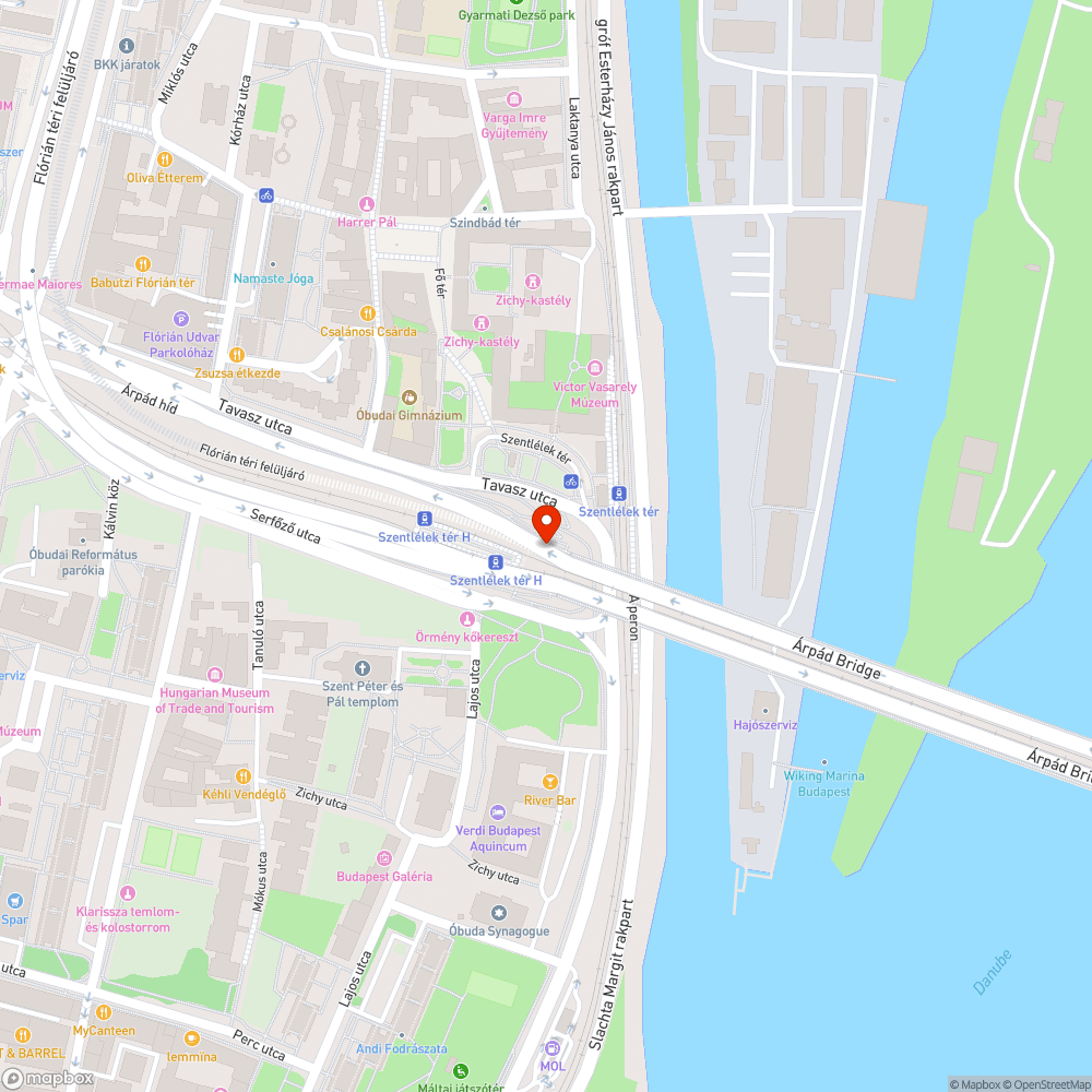 Hiányzó burkolati felfestés bejelentés helye