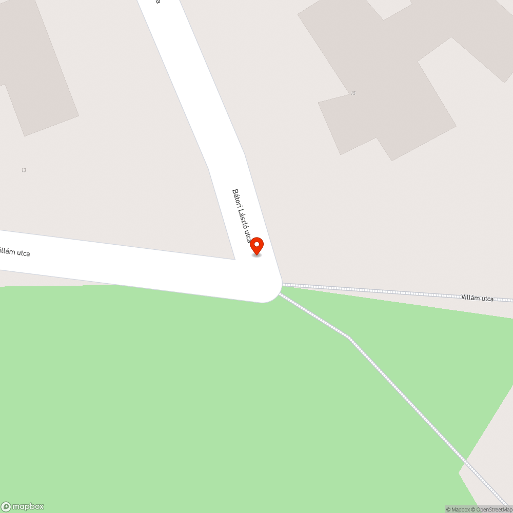 Leesett utca tábla bejelentés helye