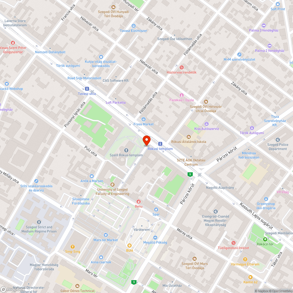 Olvashatatlan utcanévtábla bejelentés helye