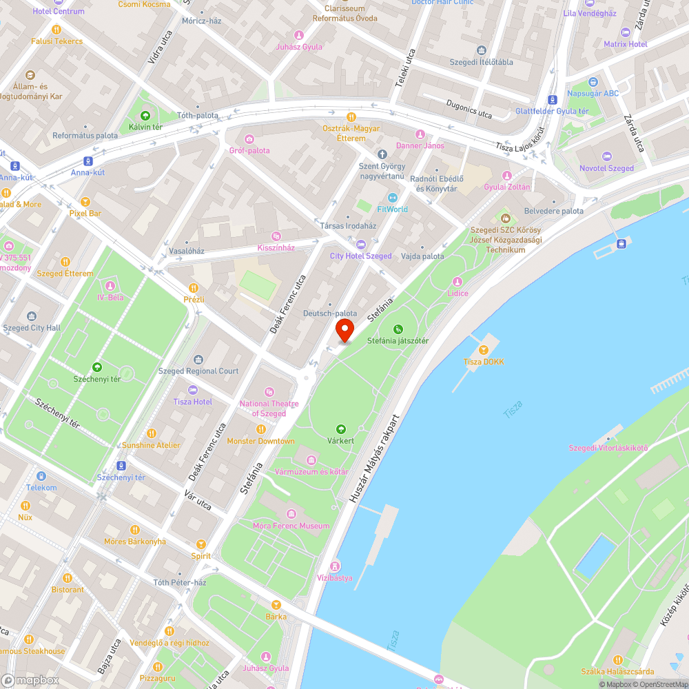 Több lámpa nem világít - Stefánia bejelentés helye