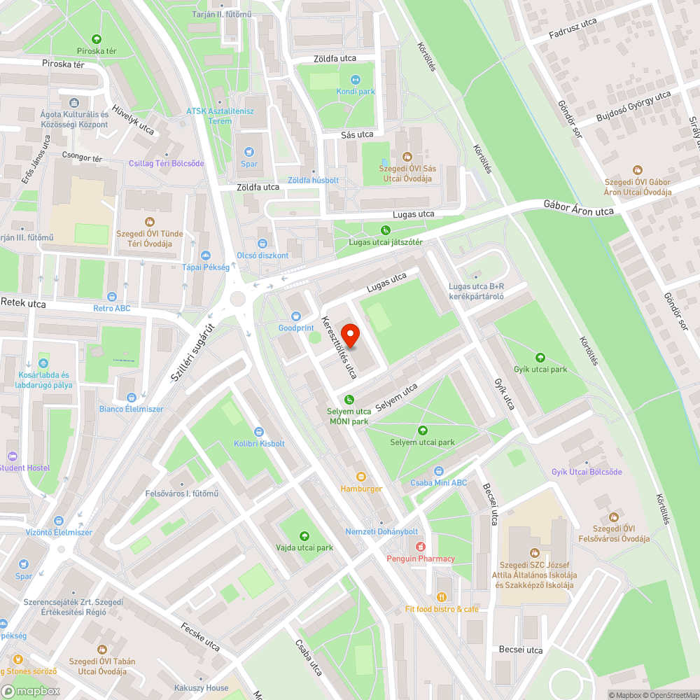 Kátyúk - Kereszttöltés u. 29. bejelentés helye