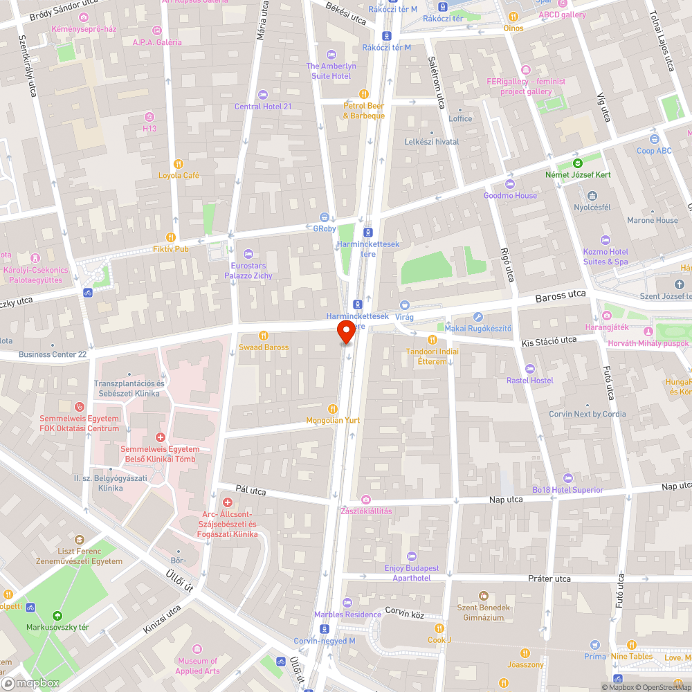 Graffitis és üres telefonfülke bejelentés helye