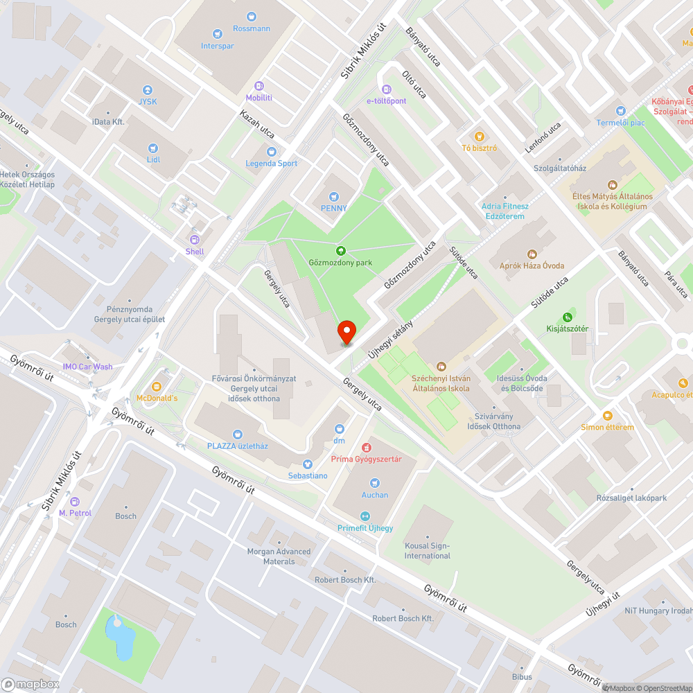 Billenő csatornafedlap bejelentés helye