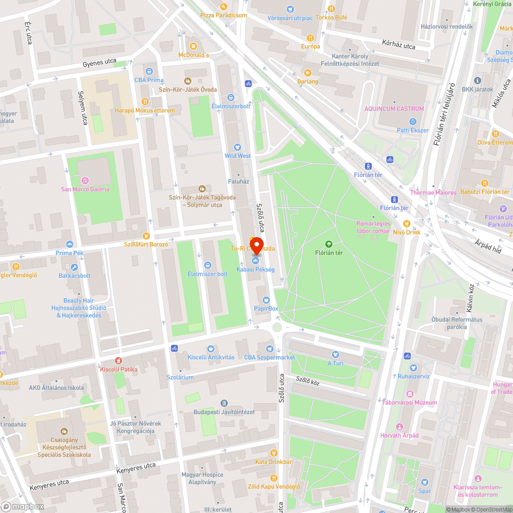 50 méteres szakasz tele kátyúval bejelentés helye