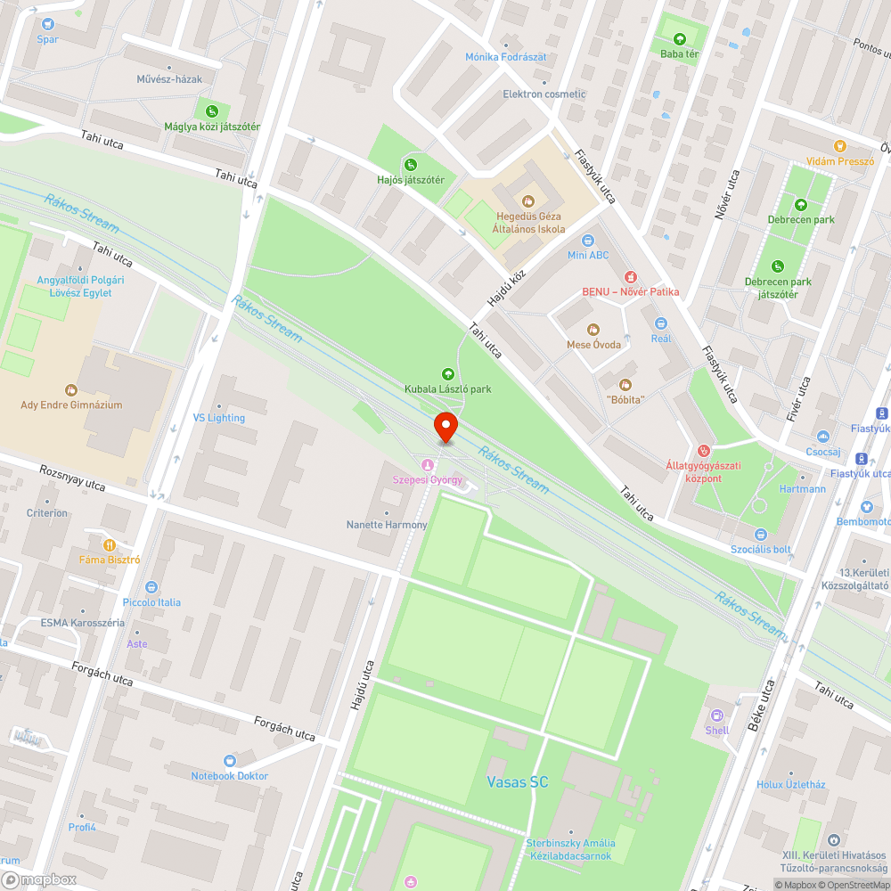 Mozog a pad bejelentés helye