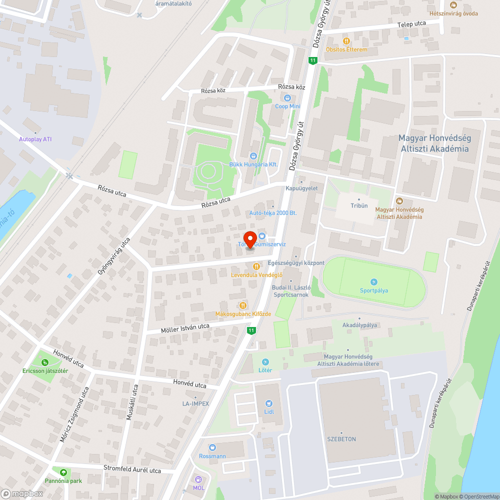 Forgalomlassító küszöb bejelentés helye