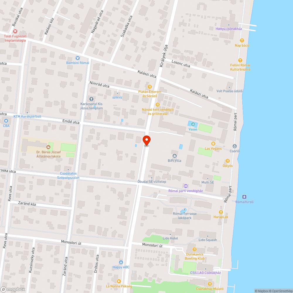 Kiégett bejelentés helye