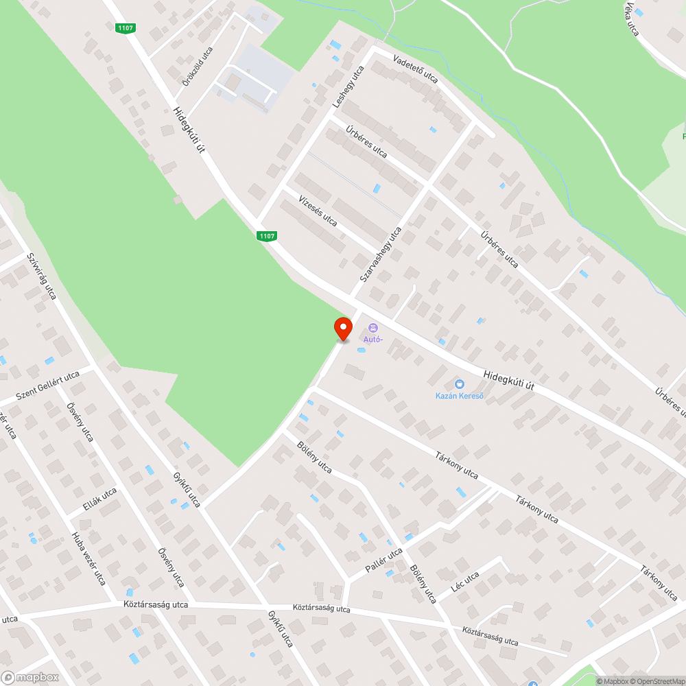 Elhagyott Renault bejelentés helye