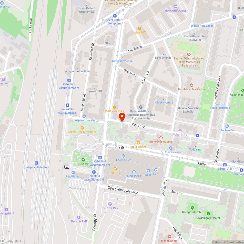 kinn maradt lomok az Etele út 73. mögött bejelentés helye