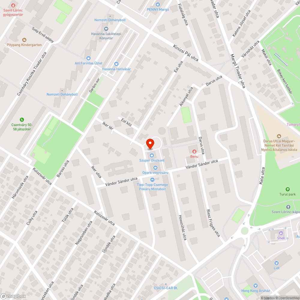 Gondozatlan járda bejelentés helye