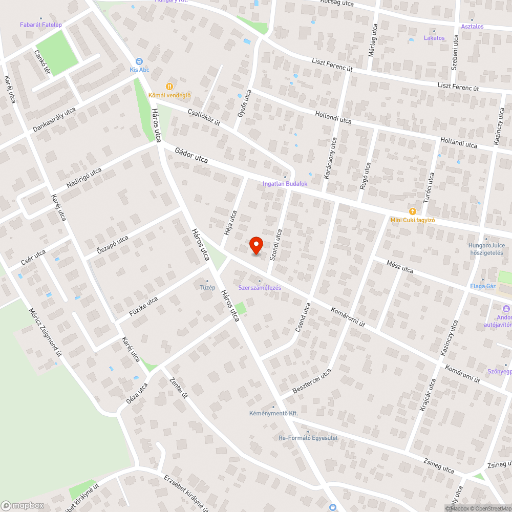 Fa ránövése a lámpára bejelentés helye