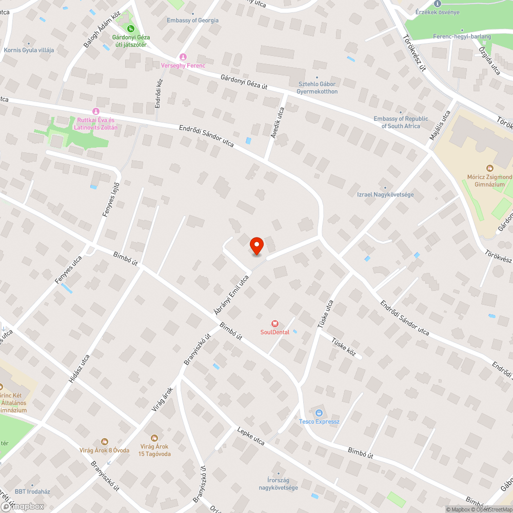 Elhanyagolt lépcső bejelentés helye