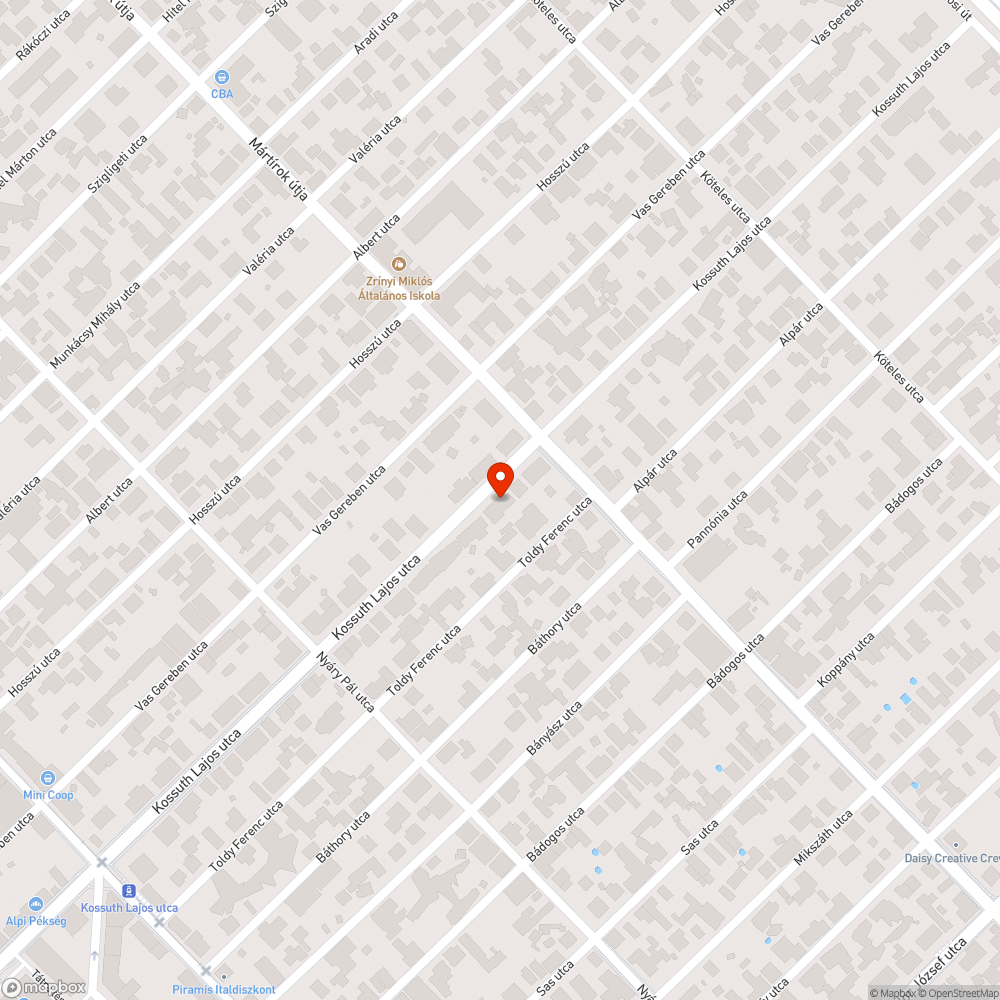 Szemét a buszmegállóban bejelentés helye