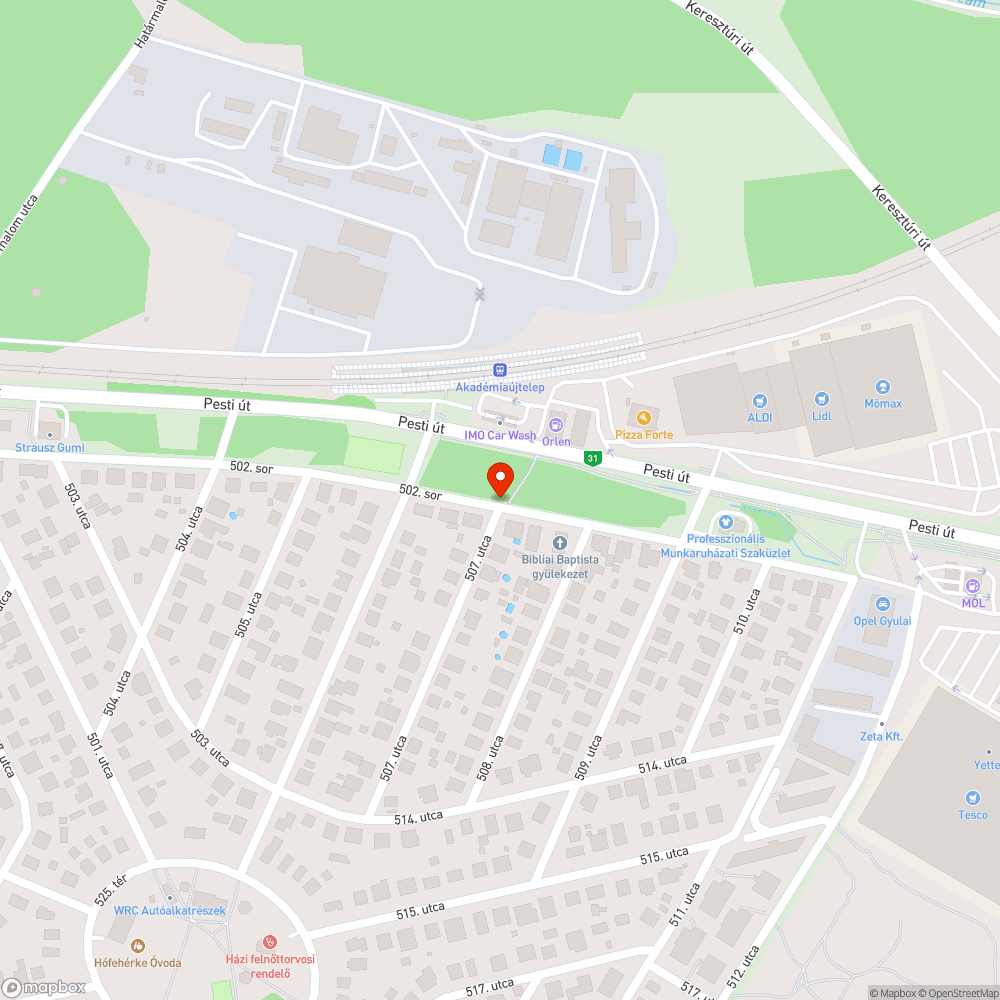 Elhagyott ruhaneműk bejelentés helye