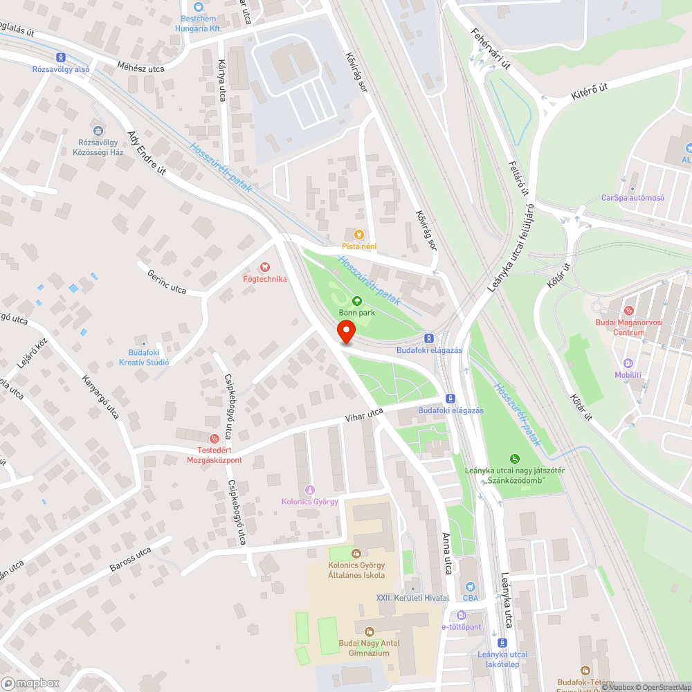 Autógumi az oszlopon bejelentés helye