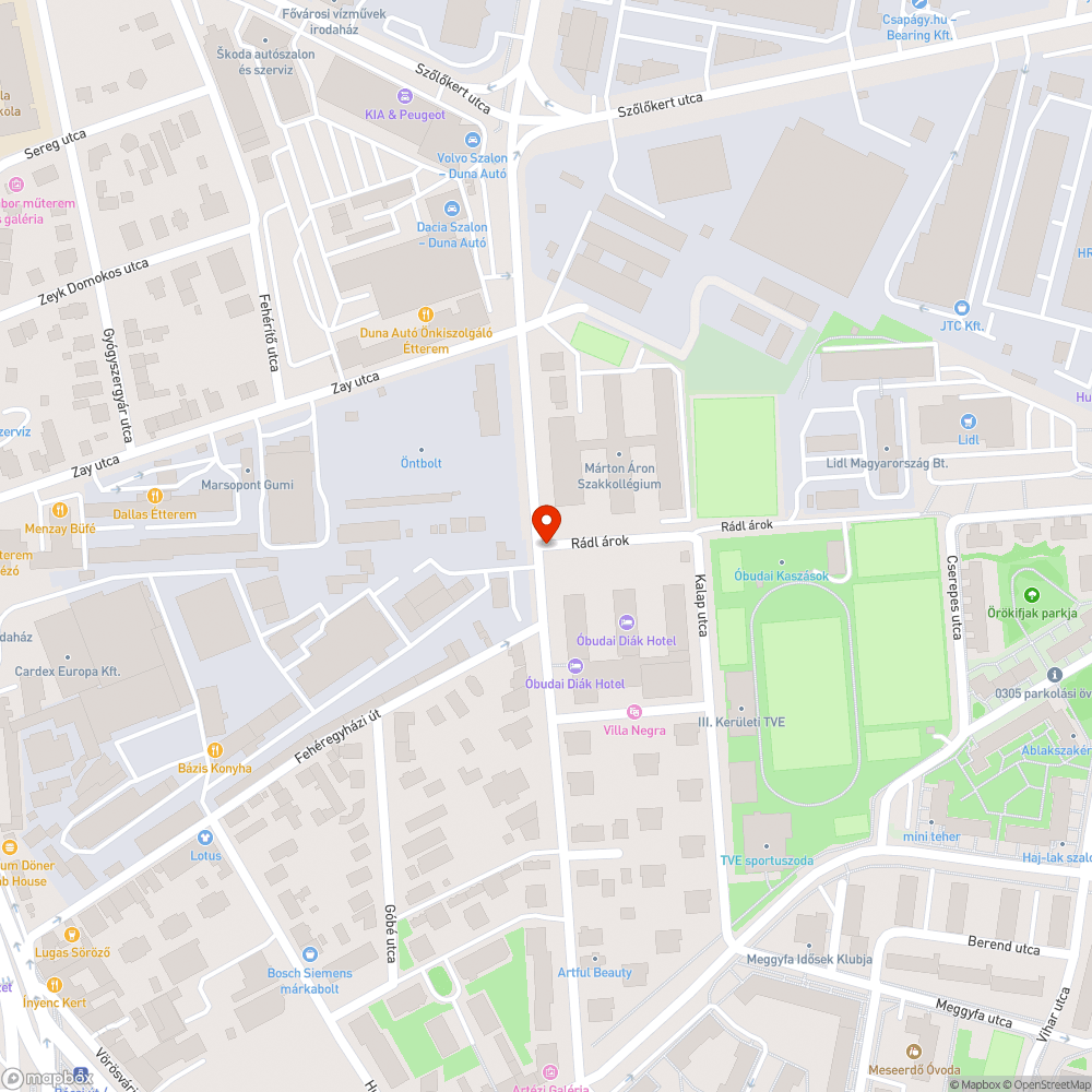 Megdőlt a tábla bejelentés helye