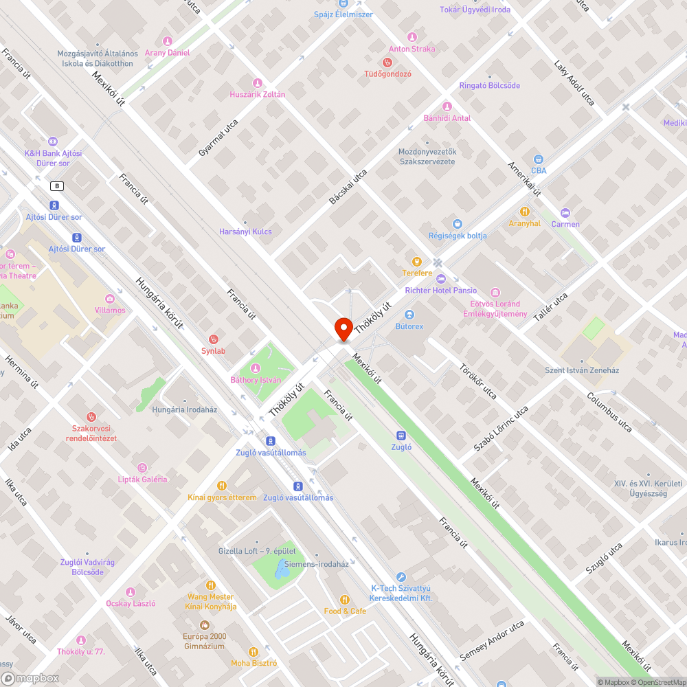 Eltűnt STOP felfestés bejelentés helye