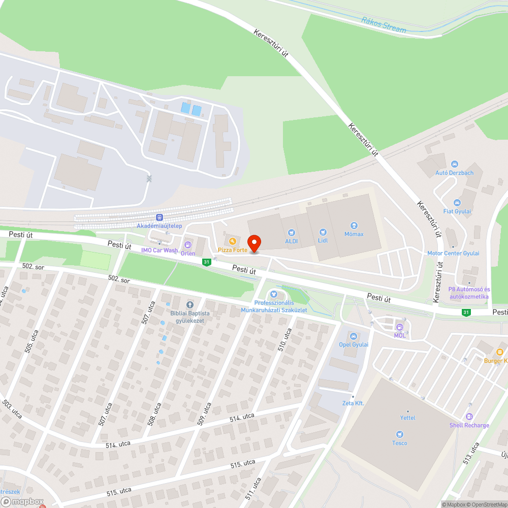 Megsüllyedt, elmozdult csatornafedél bejelentés helye