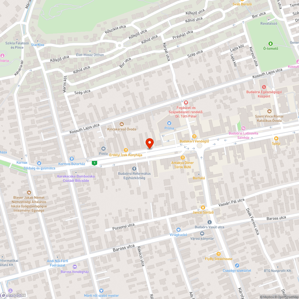 Két sávot átölelő hosszanti bemélyedés az aszfaltban bejelentés helye