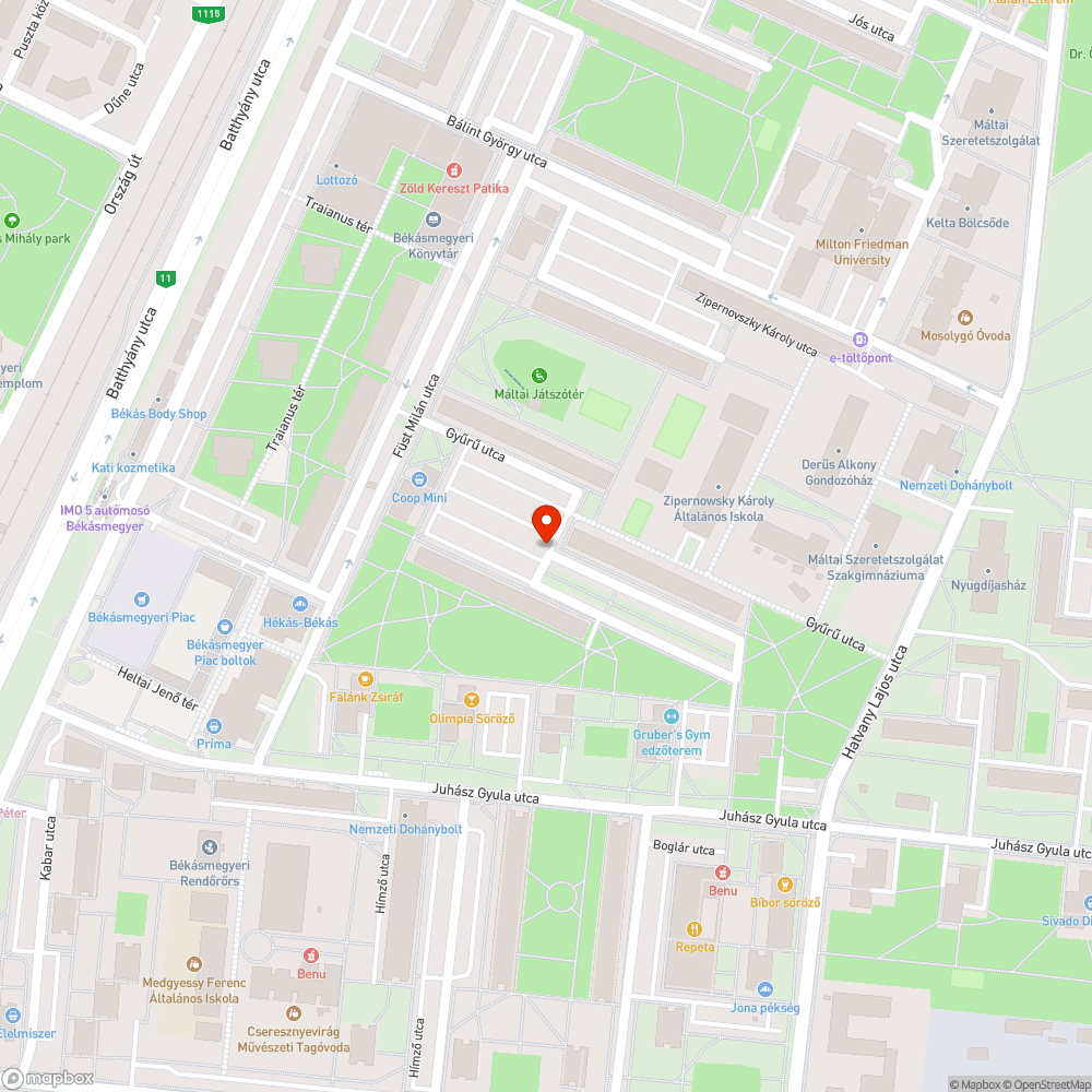 Zöldhulladék bejelentés helye