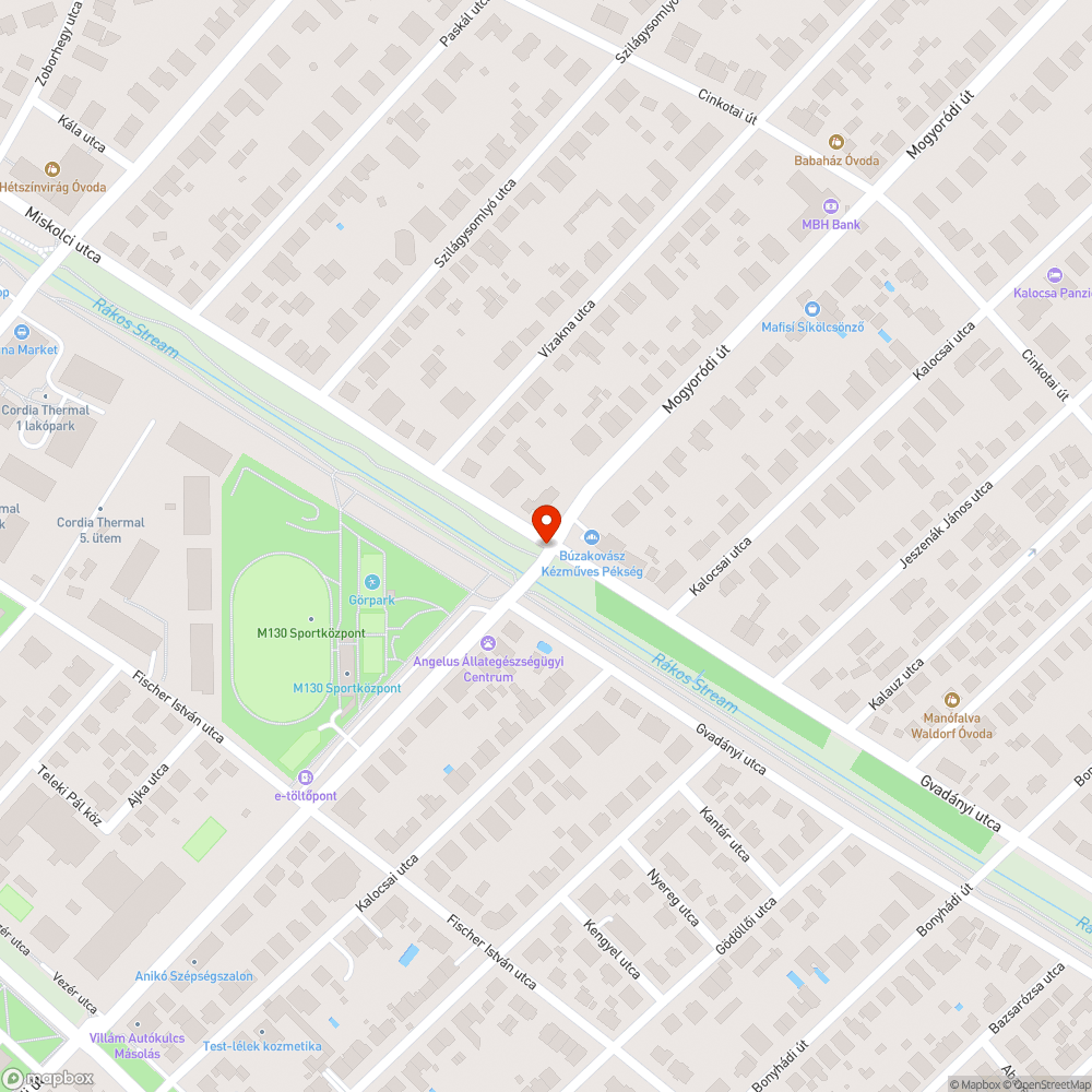 Autótörmelék az úttesten bejelentés helye