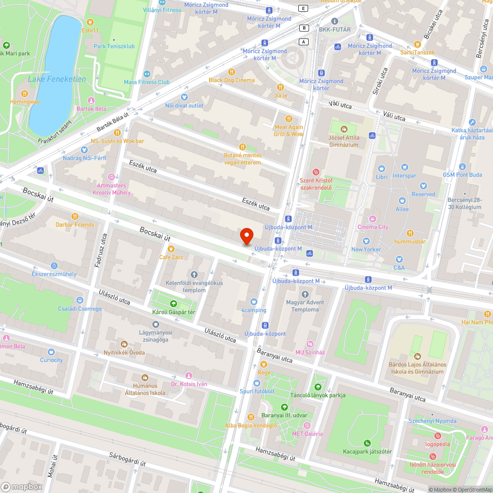 Beszakadt fedél bejelentés helye