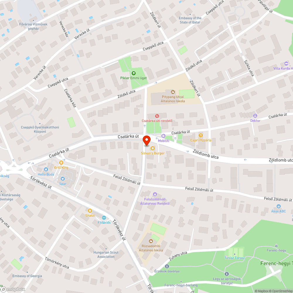 Közvilágítás hiánya gyalogátkelőhelyen bejelentés helye