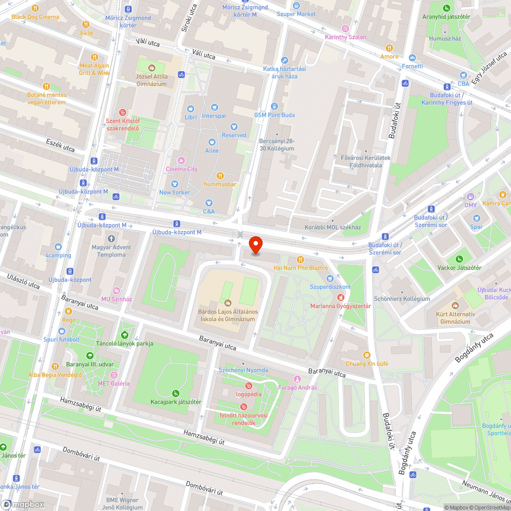 Hátramaradt bója bejelentés helye