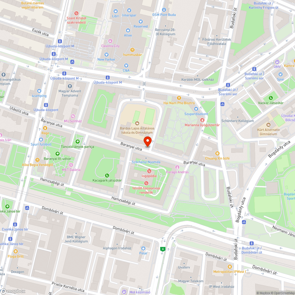 Megdőlt tábla bejelentés helye