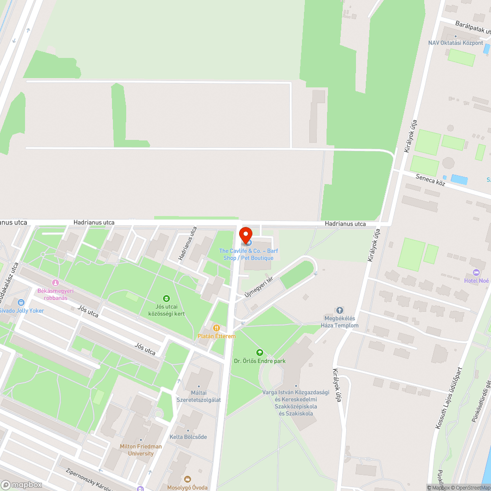 Fahely bejelentés helye