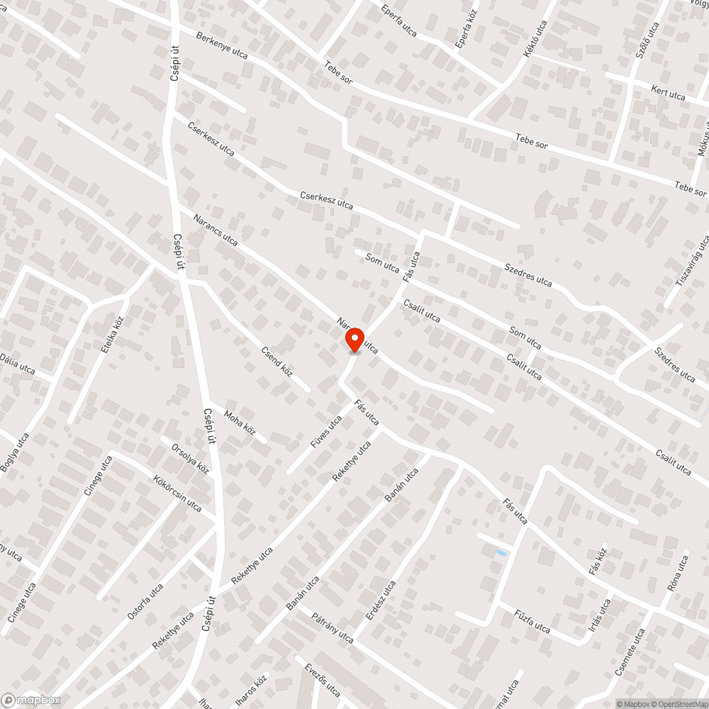 Szemét az árokban bejelentés helye