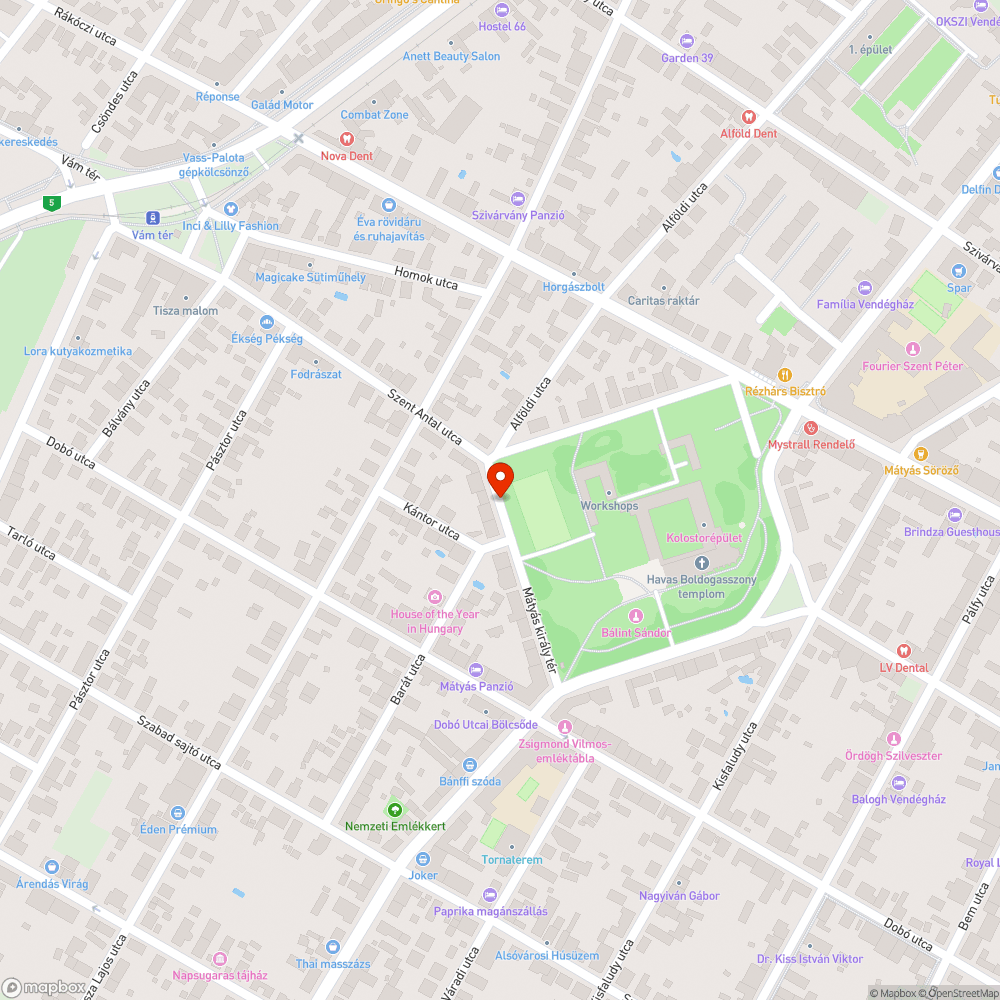 Óriási kátyú bejelentés helye