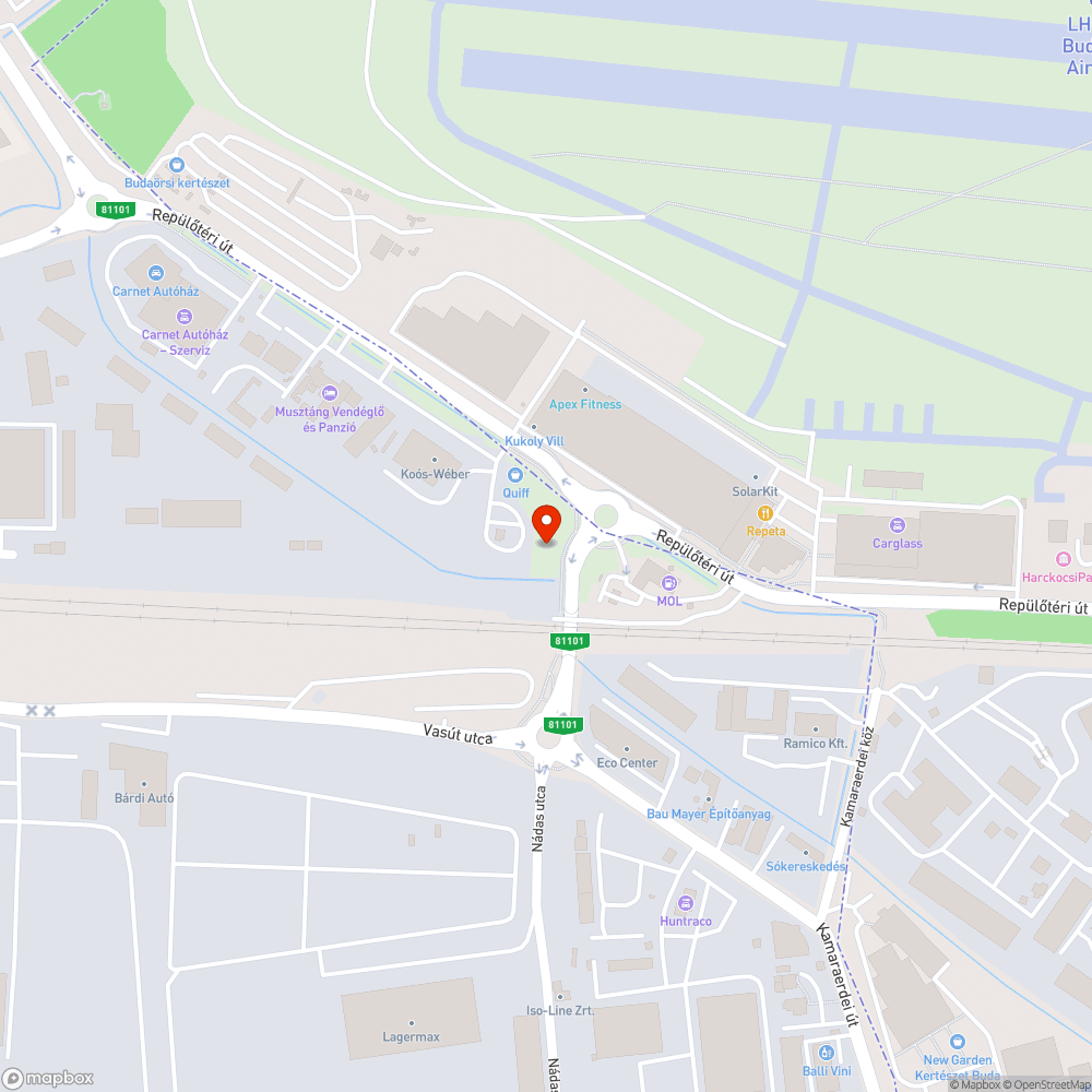 Megsüllyedt fedlap bejelentés helye