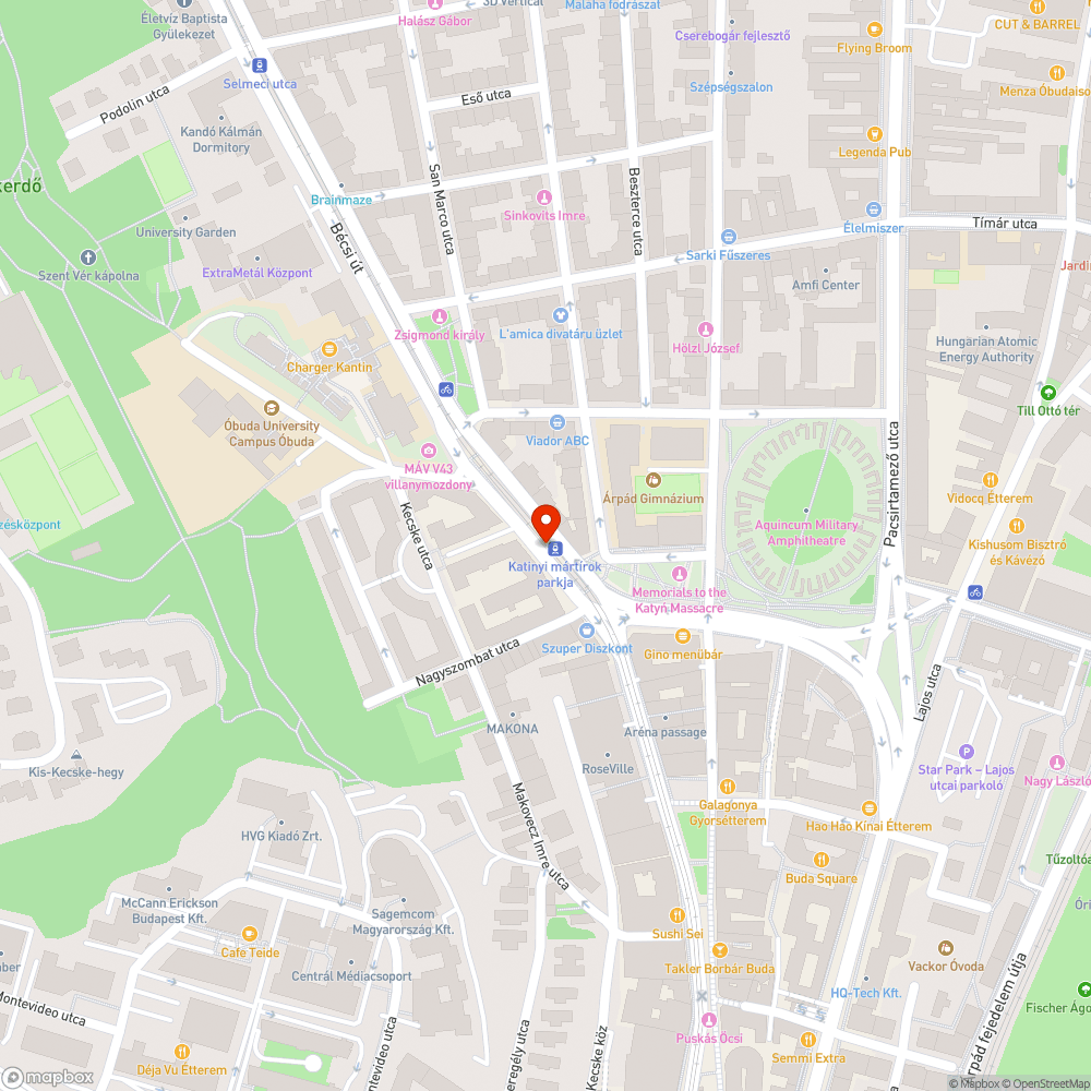 Graffitis koszos támaszkodó bejelentés helye