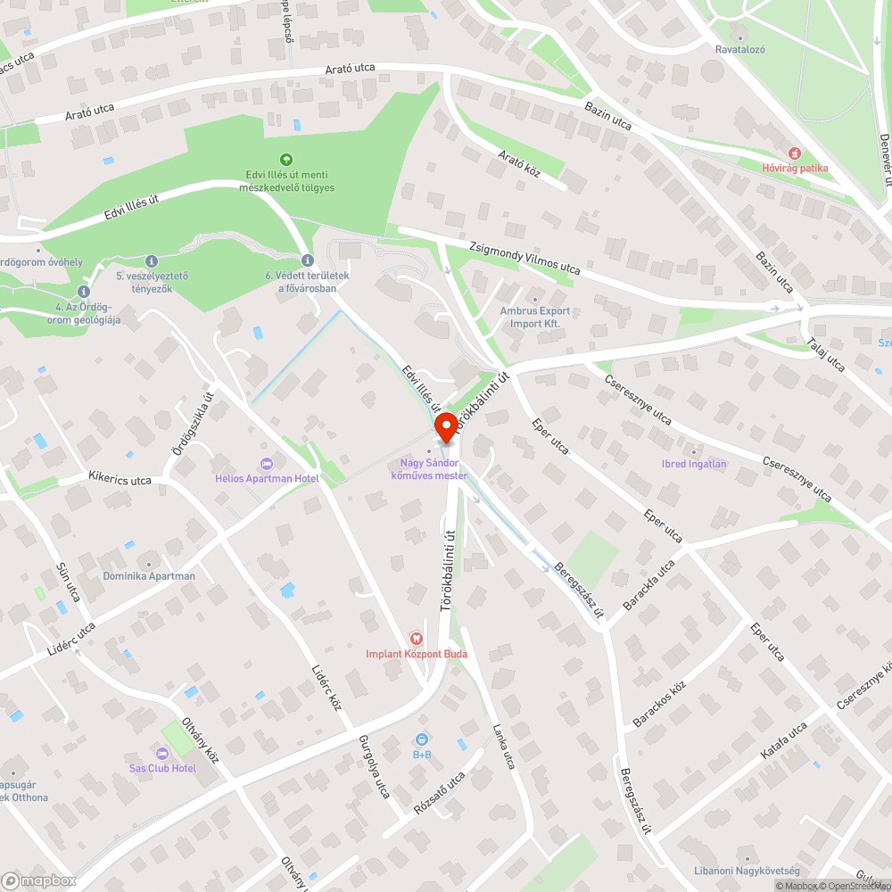 Elhagyott bója bejelentés helye