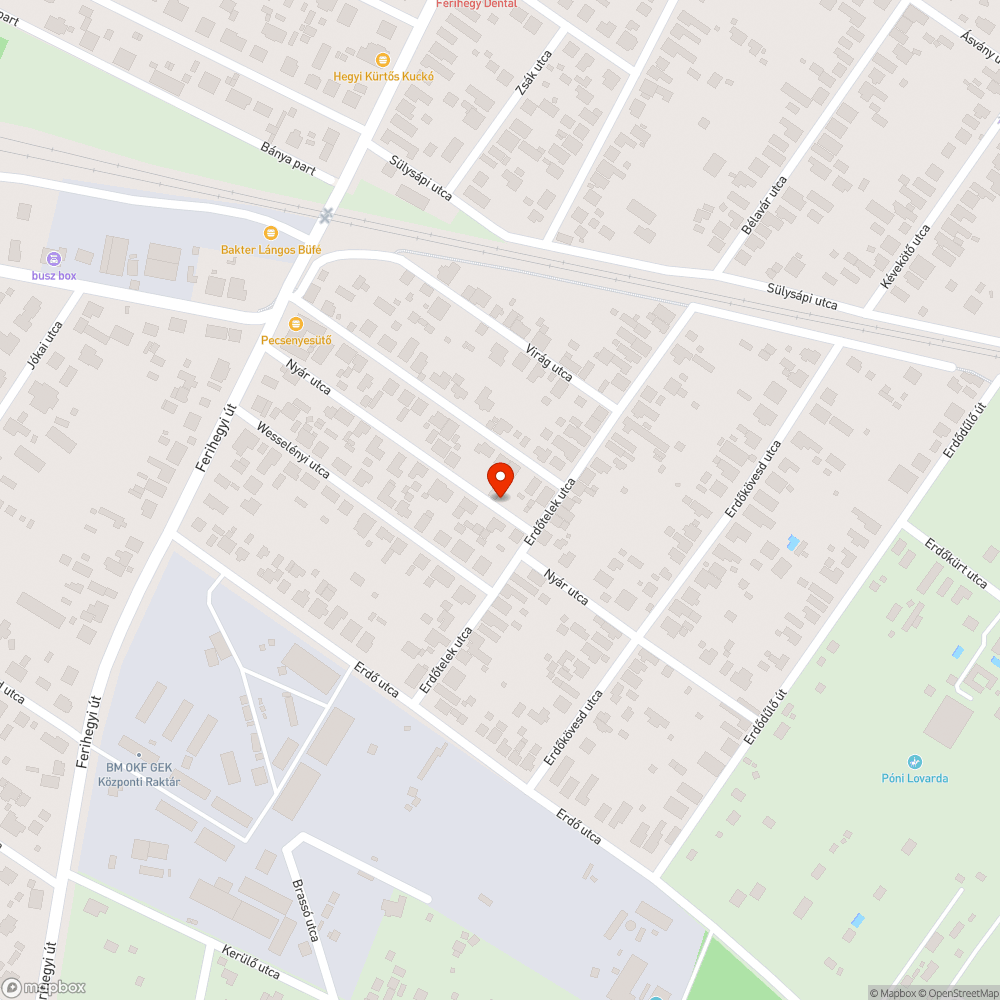 Leszakadt hírközlési berendezés bejelentés helye