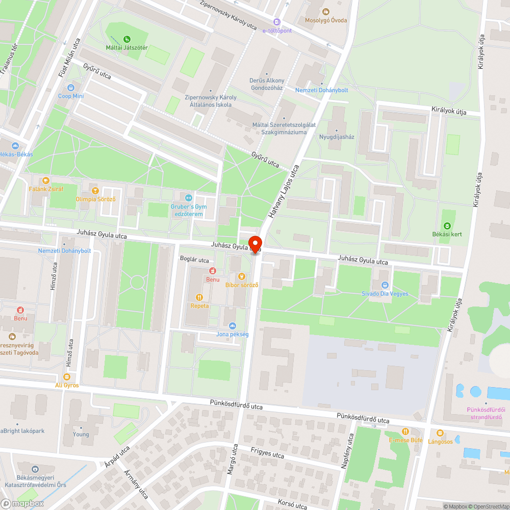 Pollerek eltűntek 2.0 bejelentés helye