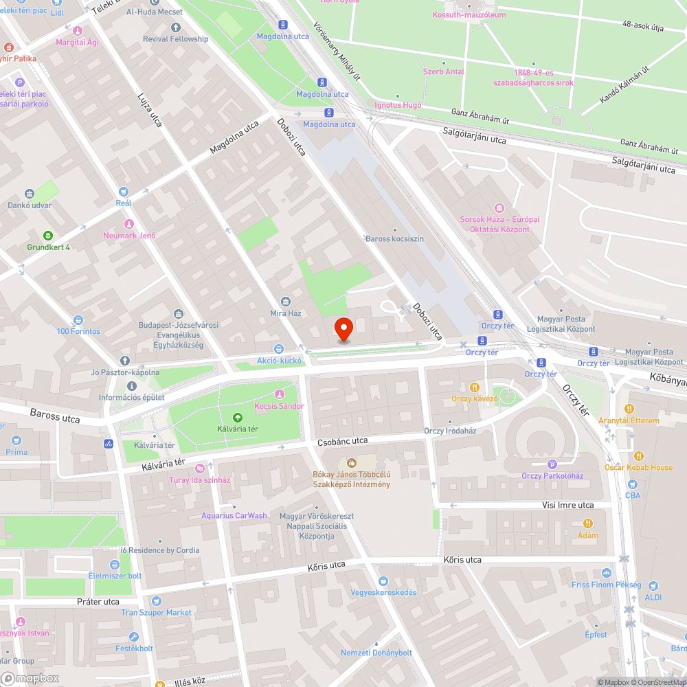 Építési hulladék a járdán bejelentés helye