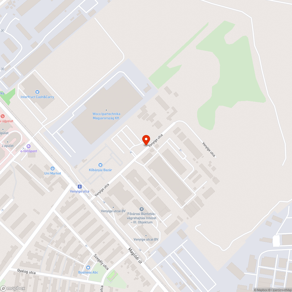 Elhagyott BMW bejelentés helye