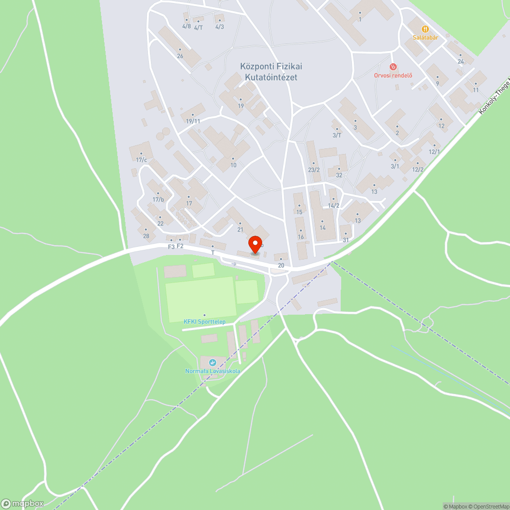 Elhagyott autó bejelentés helye