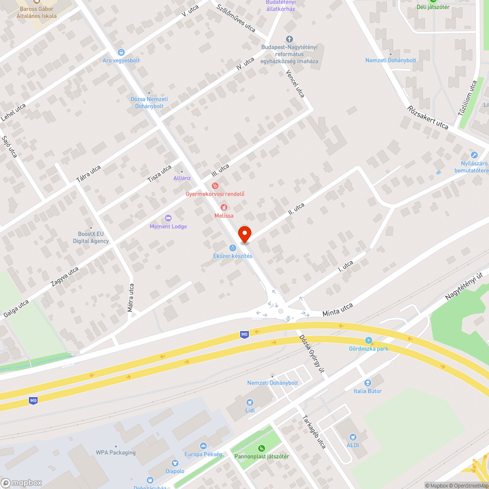 Lukas aknafedlap bejelentés helye