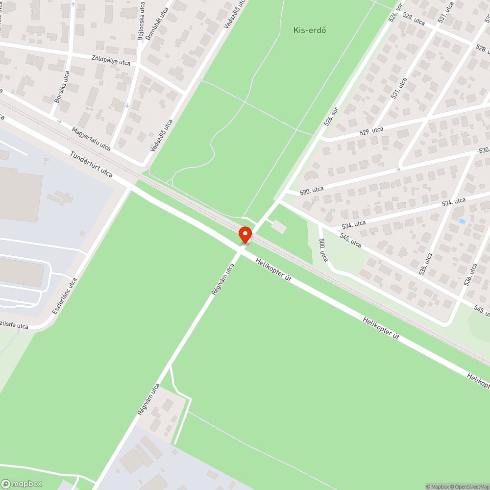 Olvashatatlan utcatábla bejelentés helye