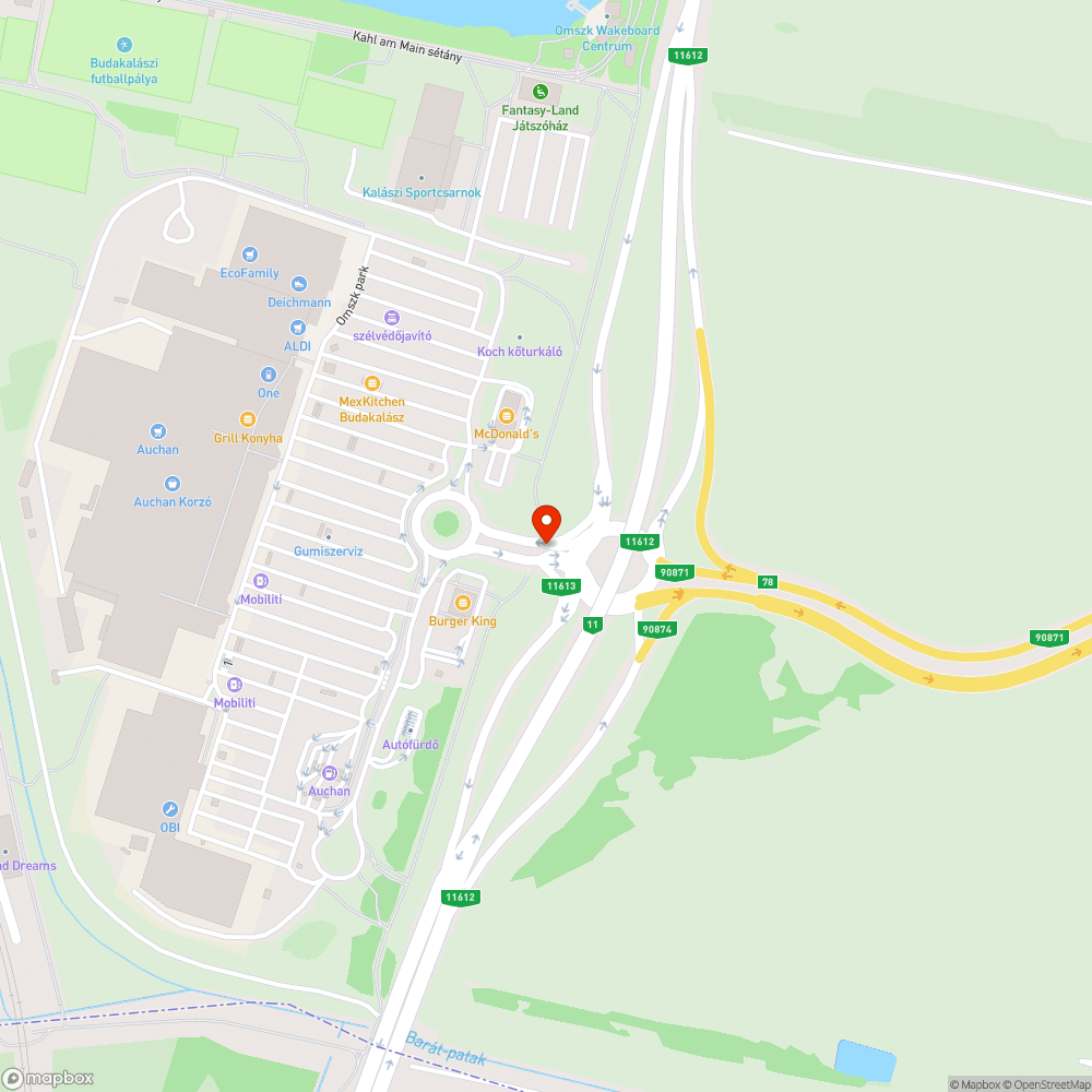 Sötét aluljáró bejelentés helye