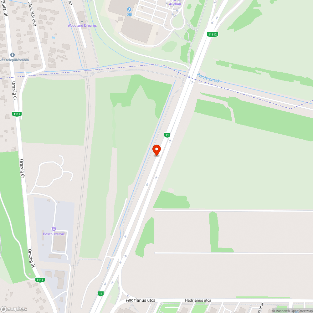 Kiégett bejelentés helye