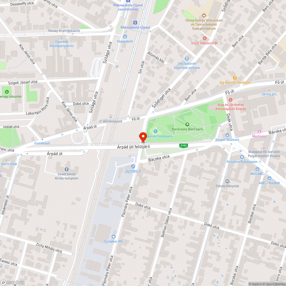 Rendszeres szemetelés, kamera hiánya bejelentés helye