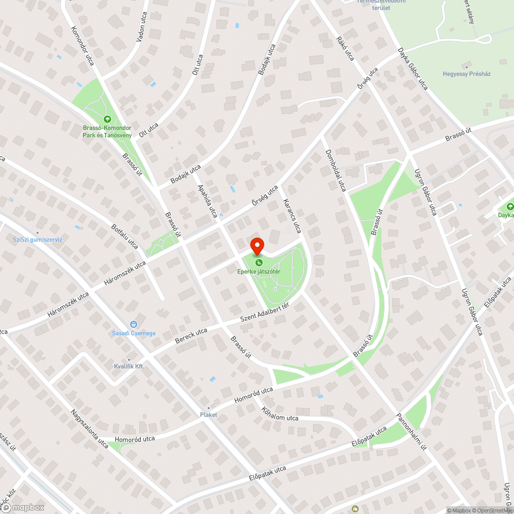 Eperke játszótér összefirkált rugós ló bejelentés helye