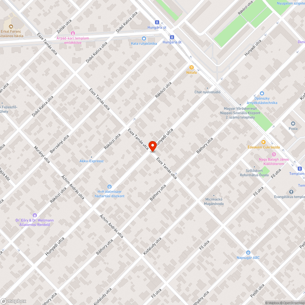 Nagy mennyiségű szemét bejelentés helye