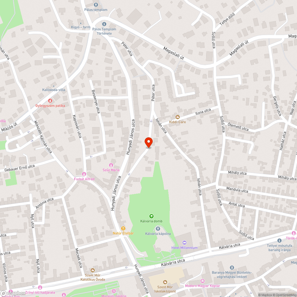 Dzsungeljárda bejelentés helye