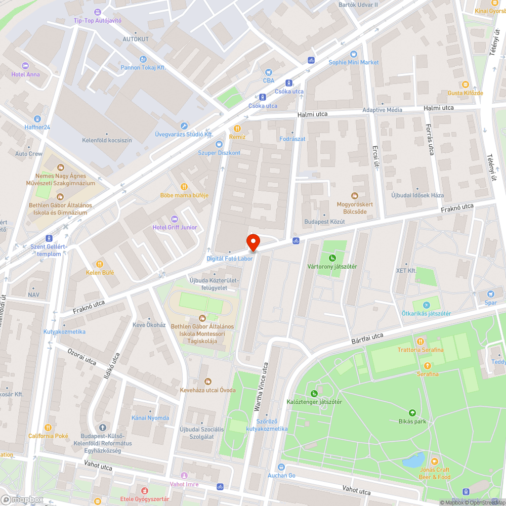 Leszakadni készűlő nagy faág bejelentés helye